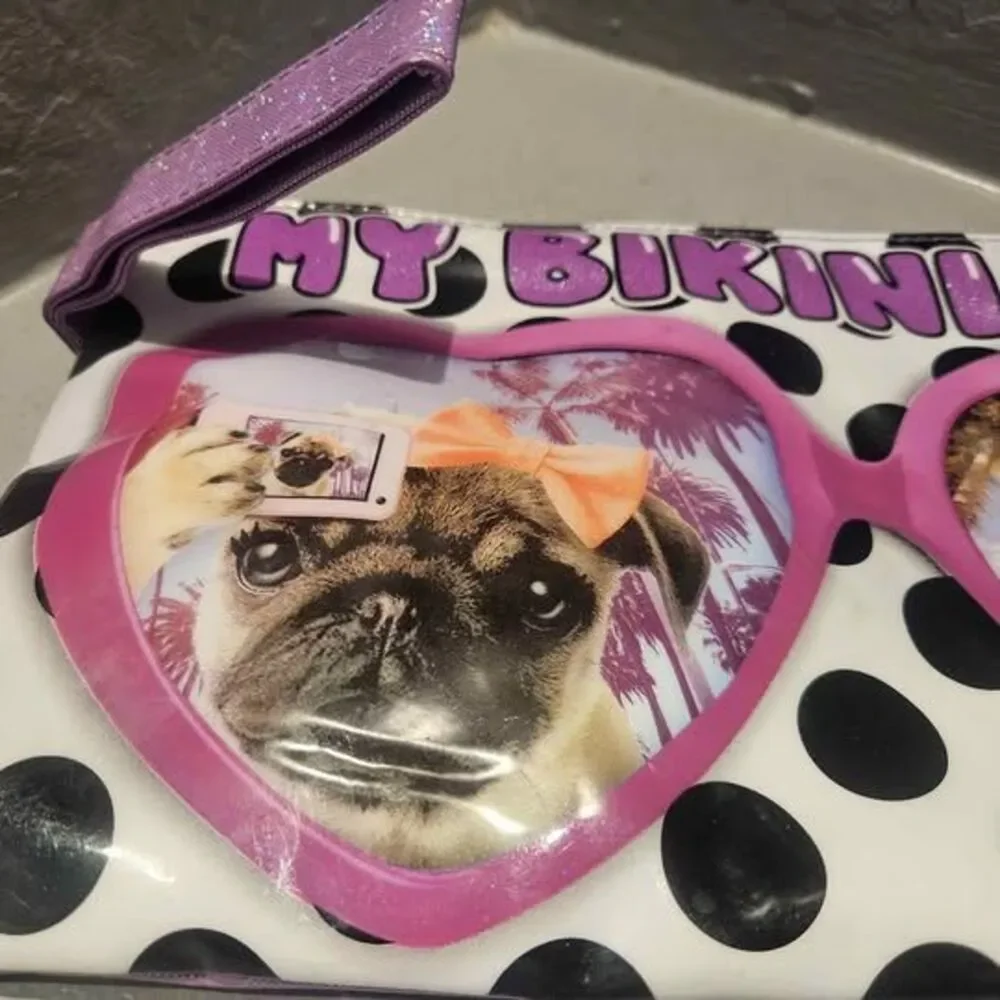 Justice Pug Bikini Bag